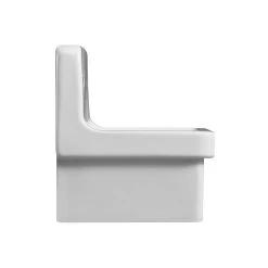 White 22 Inch Porcelain Wall Mount Utility Sink -Bathroom Shop rmacb2216 8 side