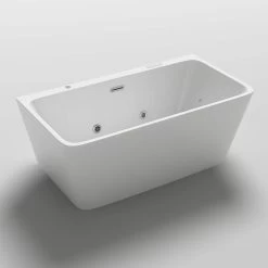 Iseo 59 Inch Double Ended Freestanding Hydro-Massage Tub 17 Iseo 59 Inch Double Ended Freestanding Hydro-Massage Tub -Bathroom Shop rmb iseo 59 angle 1 scidoue6o10ncmhq