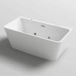 Iseo 59 Inch Double Ended Freestanding Hydro-Massage Tub 18 Iseo 59 Inch Double Ended Freestanding Hydro-Massage Tub -Bathroom Shop rmb iseo 59 angle 2 hxivnhtd2kv33sy1