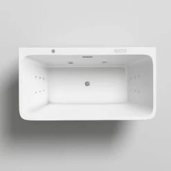 Iseo 59 Inch Double Ended Freestanding Hydro-Massage Tub 14 Iseo 59 Inch Double Ended Freestanding Hydro-Massage Tub -Bathroom Shop rmb iseo 59 top