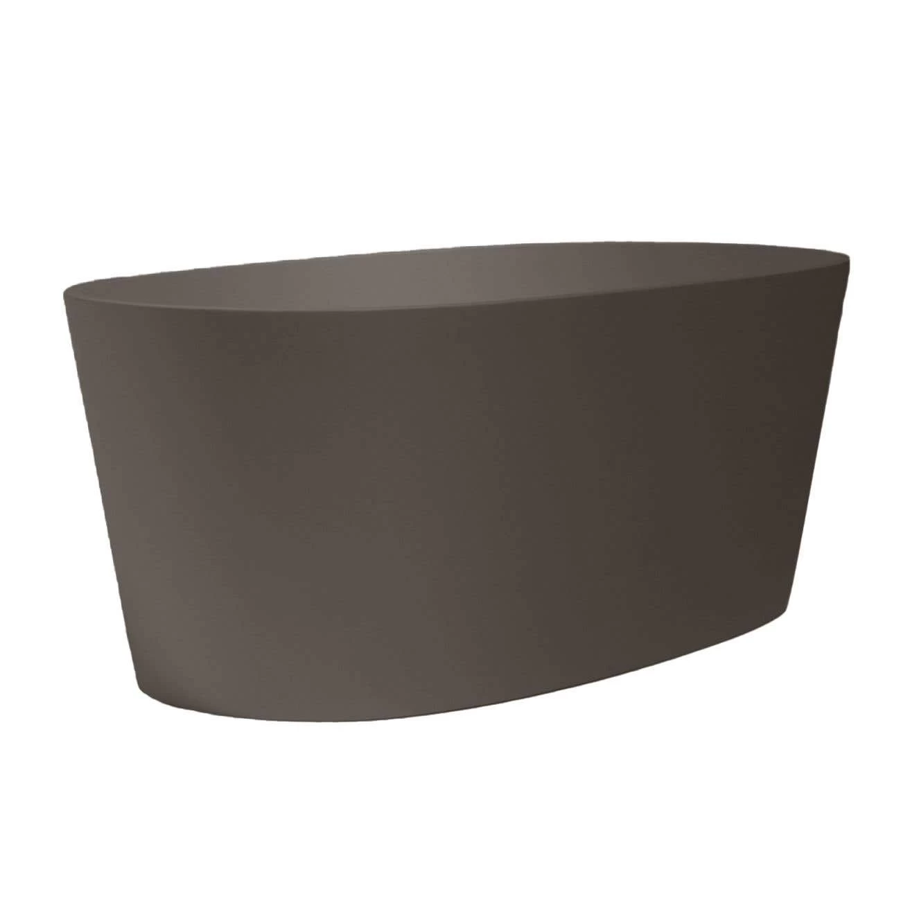 Solano 59 Inch Resin Double Ended Matte Tub 3 Solano 59 Inch Resin Double Ended Matte Tub - Image 3