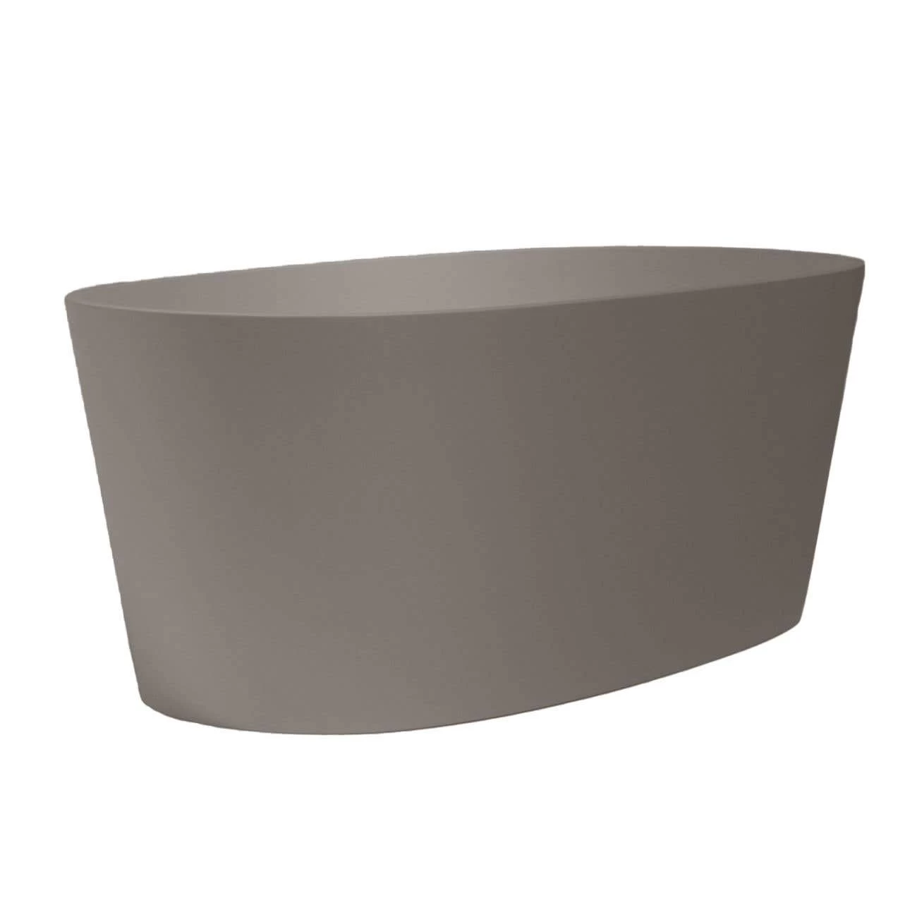 Solano 59 Inch Resin Double Ended Matte Tub 9 Solano 59 Inch Resin Double Ended Matte Tub - Image 9