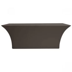 Savoy 66 Inch Resin Double Ended Matte Tub 14 Savoy 66 Inch Resin Double Ended Matte Tub -Bathroom Shop rmbb6 ct 1