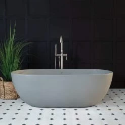 Irelia 65 Inch Resin Double Ended Tub