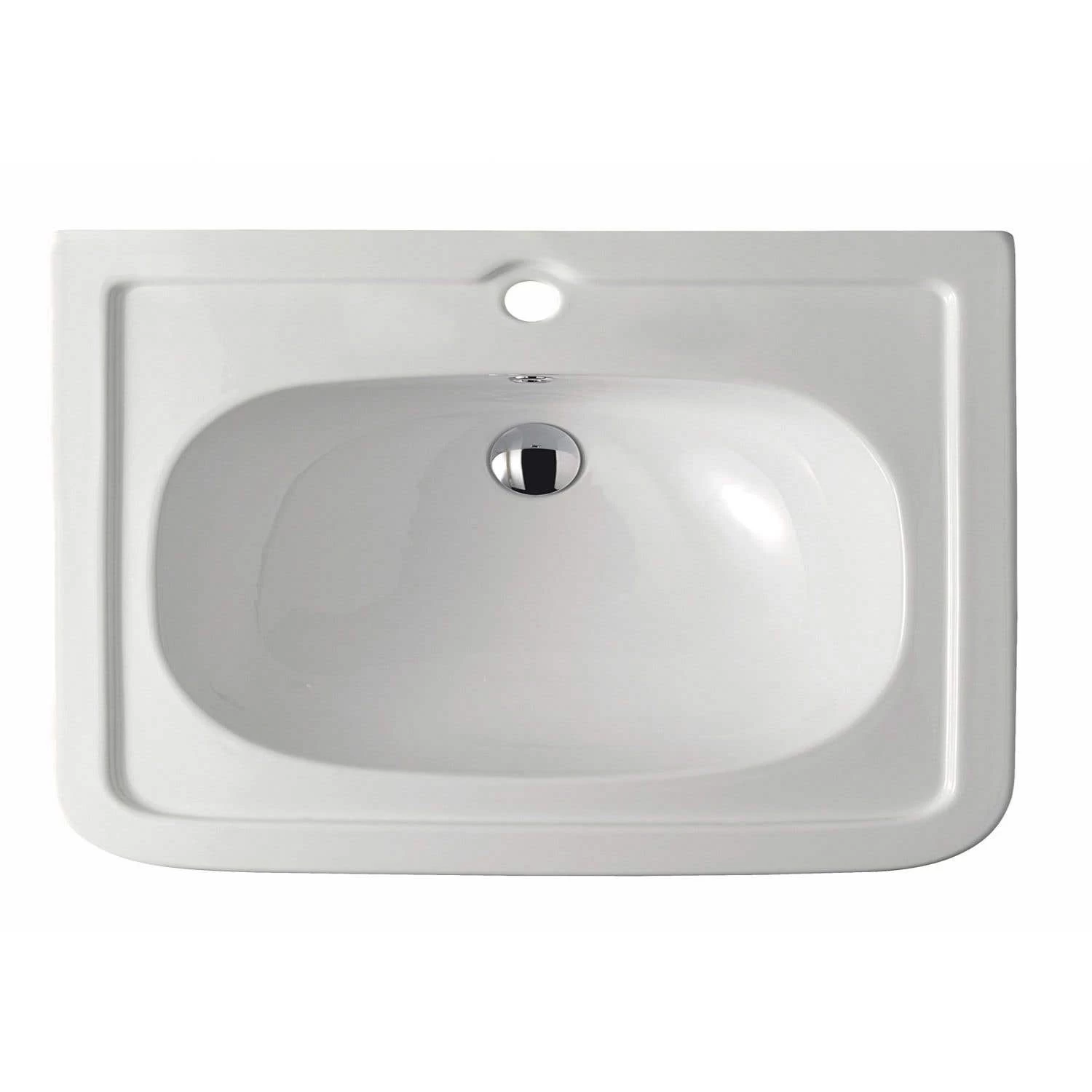 Valeta 28 Inch Pedestal Sink 2 Valeta 28 Inch Pedestal Sink - Image 2