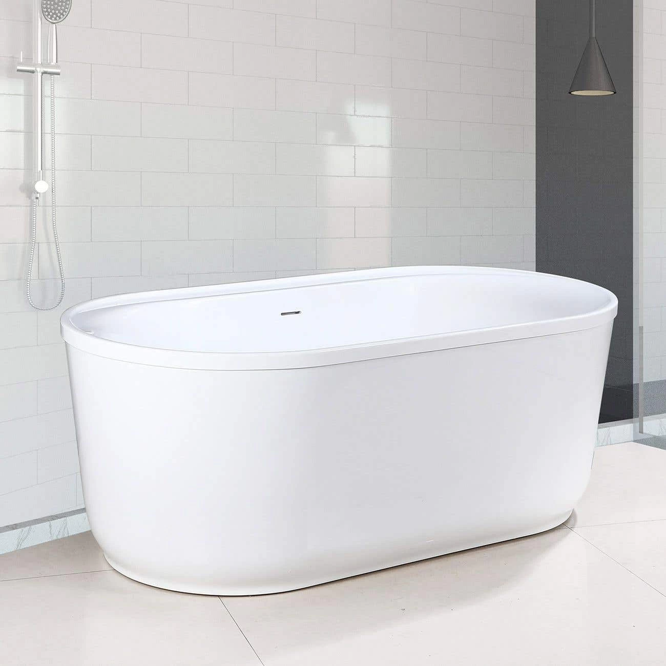 Stewart Acrylic Double Ended Freestanding Tub 2 Stewart Acrylic Double Ended Freestanding Tub - Image 2