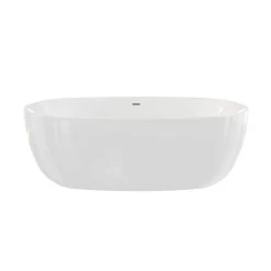 Zoey Acrylic Double Ended Freestanding Tub - No Faucet Drillings 7 Zoey Acrylic Double Ended Freestanding Tub - No Faucet Drillings -Bathroom Shop rmbp24 tub brushed brass shot01 tvm9i2gmlzchowng