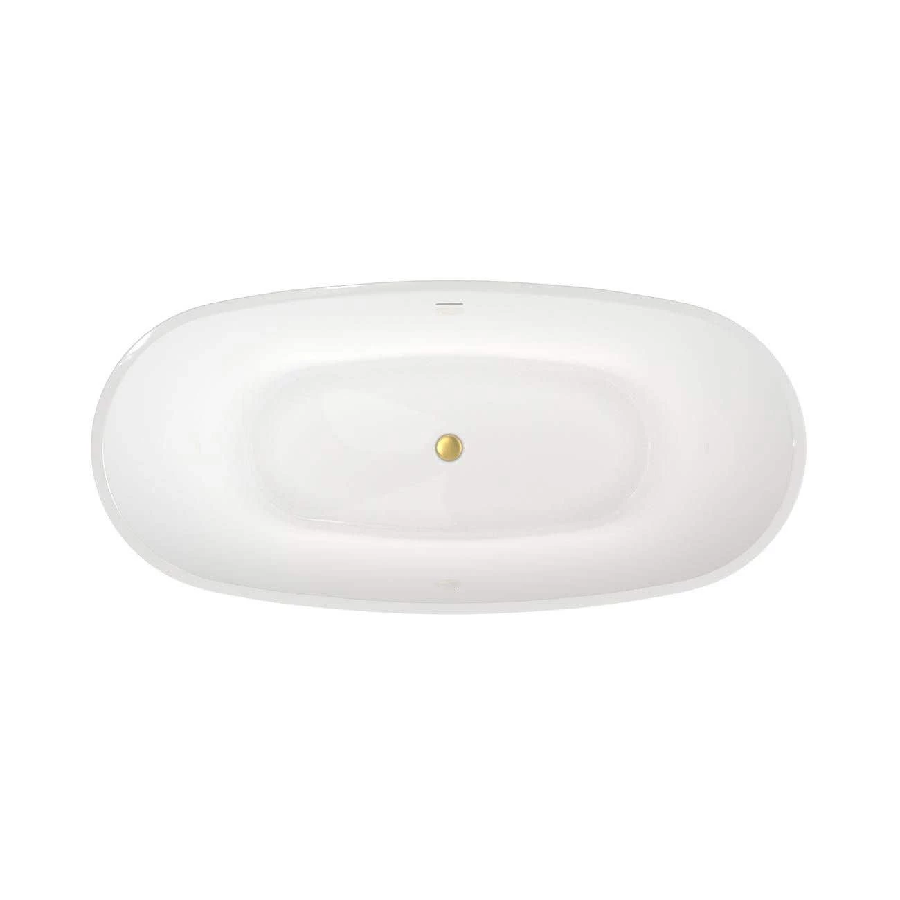 Zoey Acrylic Double Ended Freestanding Tub - No Faucet Drillings 5 Zoey Acrylic Double Ended Freestanding Tub - No Faucet Drillings - Image 5