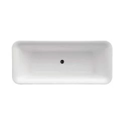 Emily Acrylic Double Ended Freestanding Tub - No Faucet Drillings -Bathroom Shop rmbp78 69 mb top