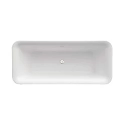 Emily Acrylic Double Ended Freestanding Tub - No Faucet Drillings -Bathroom Shop rmbp78 69 pn top