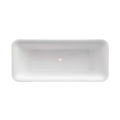 Emily Acrylic Double Ended Freestanding Tub - No Faucet Drillings -Bathroom Shop rmbp78 69 rg top
