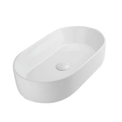 Minimalist Collection Ceramic Oblong Vessel Bathroom Sink 12 Minimalist Collection Ceramic Oblong Vessel Bathroom Sink -Bathroom Shop rmc 436 wh wh angle drain