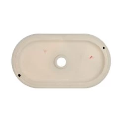 Minimalist Collection Ceramic Oblong Vessel Bathroom Sink 17 Minimalist Collection Ceramic Oblong Vessel Bathroom Sink -Bathroom Shop rmc 436 wh wh bottom
