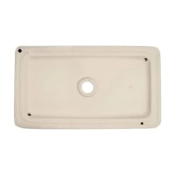 Minimalist Collection Large Ceramic Rectangular Vessel Bathroom Sink -Bathroom Shop rmc 632 wh wh bottom