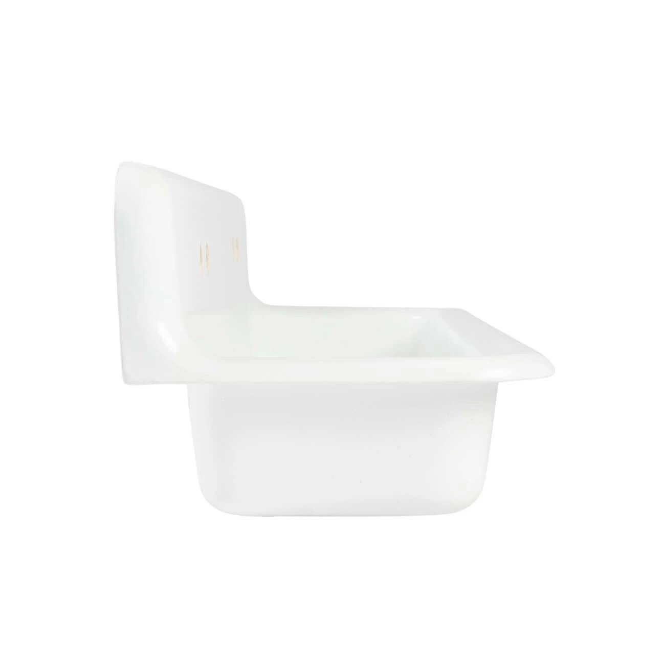 48 Inch Cast Iron Wall Mount Farmhouse Trough Sink 14 48 Inch Cast Iron Wall Mount Farmhouse Trough Sink - Image 14