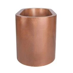 Akihabara 60 Inch Copper Japanese Soaking Tub -Bathroom Shop rmcjap 60 m side