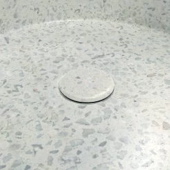 Terrazzo 14 Inch Round Bathroom Sink -Bathroom Shop rmczz015 wt detail