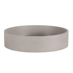 Portland Collection 17 Inch Concrete Vessel Sink -Bathroom Shop rmczz3 lg front