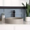 Portland Collection 17 Inch Concrete Vessel Sink