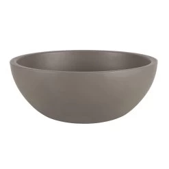Portland Collection 14 Inch Concrete Vessel Sink -Bathroom Shop rmczz37 cnt front