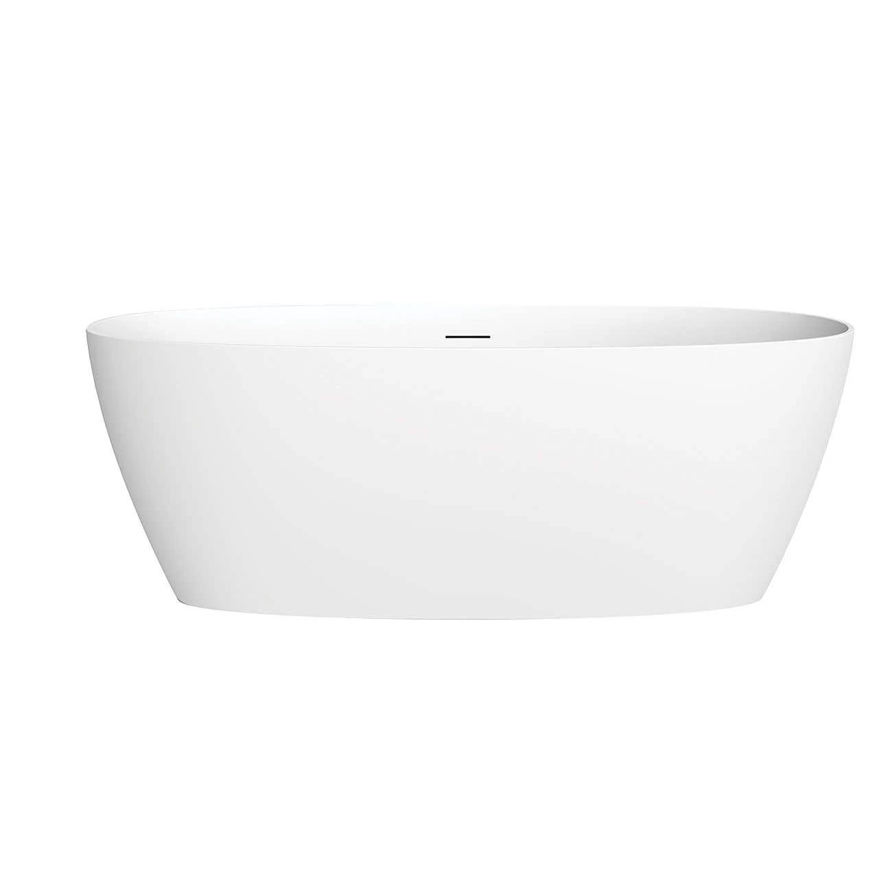 Henley Matte White Double Ended Freestanding Tub 2 Henley Matte White Double Ended Freestanding Tub - Image 2