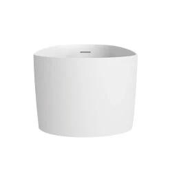 Torrance Matte White Contemporary Freestanding Tub 17 Torrance Matte White Contemporary Freestanding Tub -Bathroom Shop rmd torrance side
