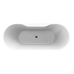 Maxwell Acrylic Double Slipper Freestanding Tub -Bathroom Shop rmd74 t top