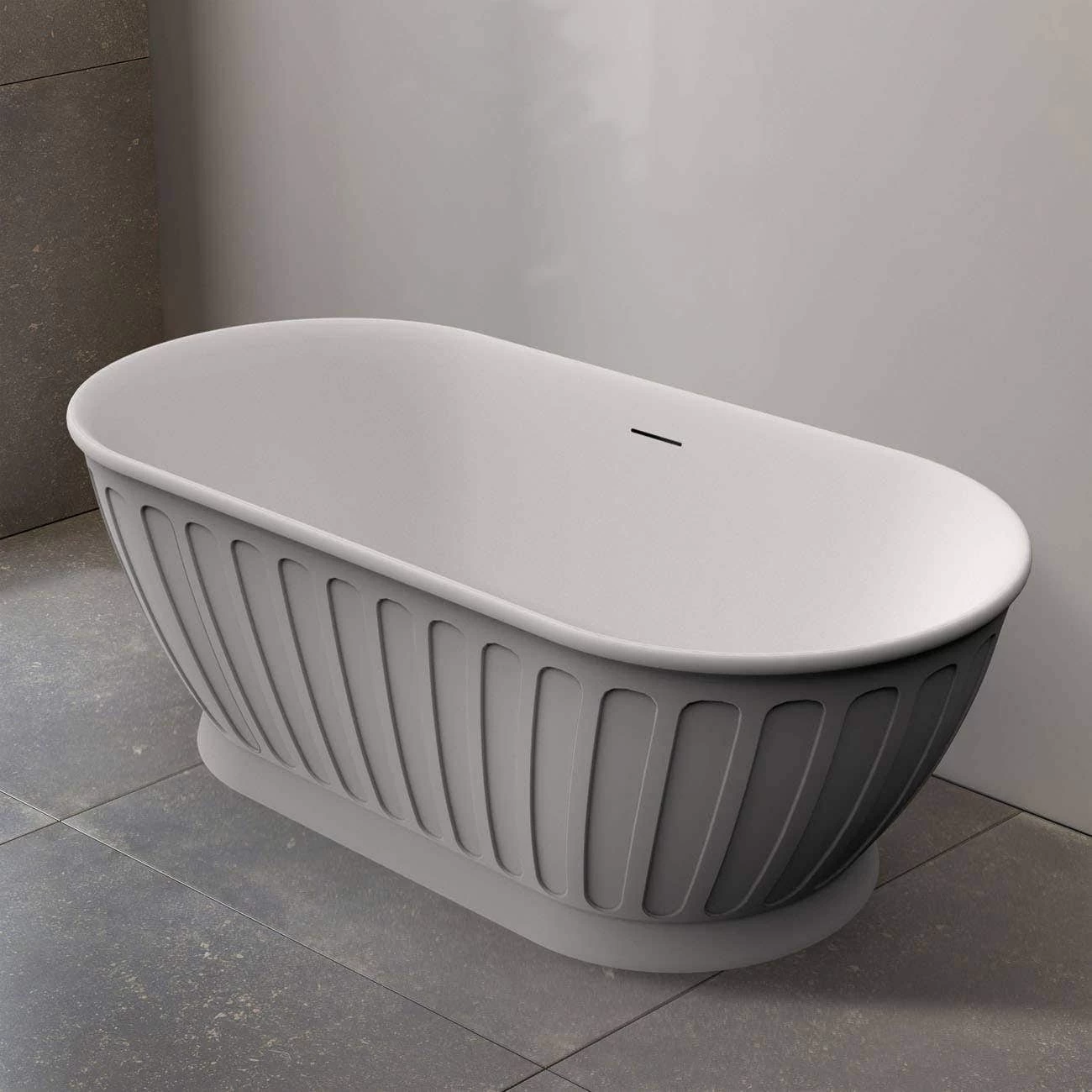Adley Acrylic Double Ended Freestanding Tub 2 Adley Acrylic Double Ended Freestanding Tub - Image 2