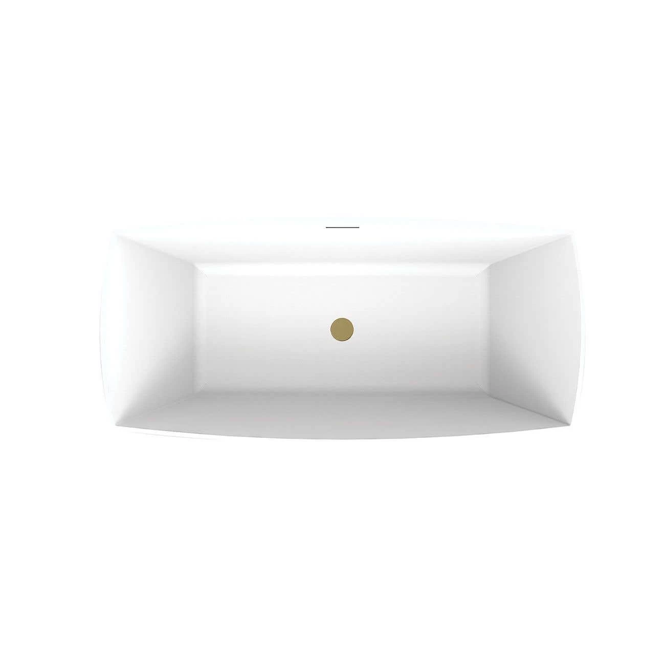 Brenna Matte White Double Ended Freestanding Tub 7 Brenna Matte White Double Ended Freestanding Tub - Image 7