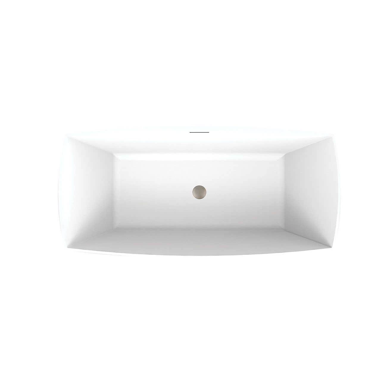 Brenna Matte White Double Ended Freestanding Tub 8 Brenna Matte White Double Ended Freestanding Tub - Image 8