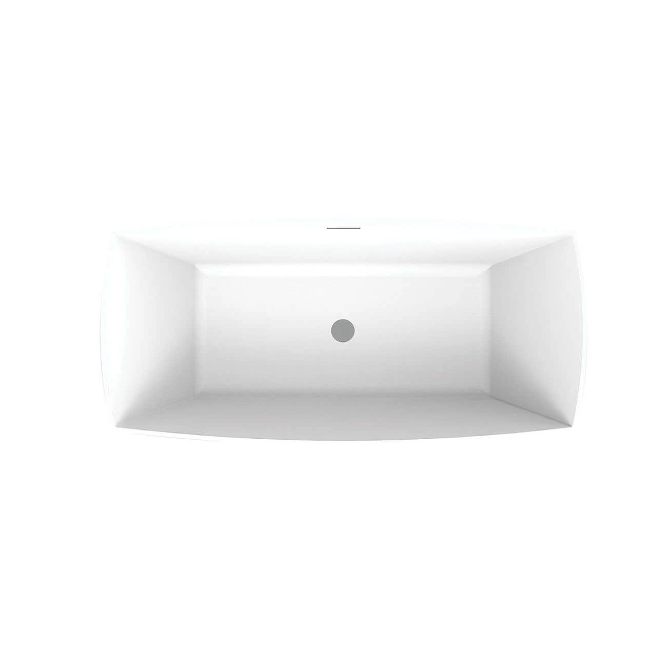 Brenna Matte White Double Ended Freestanding Tub 9 Brenna Matte White Double Ended Freestanding Tub - Image 9