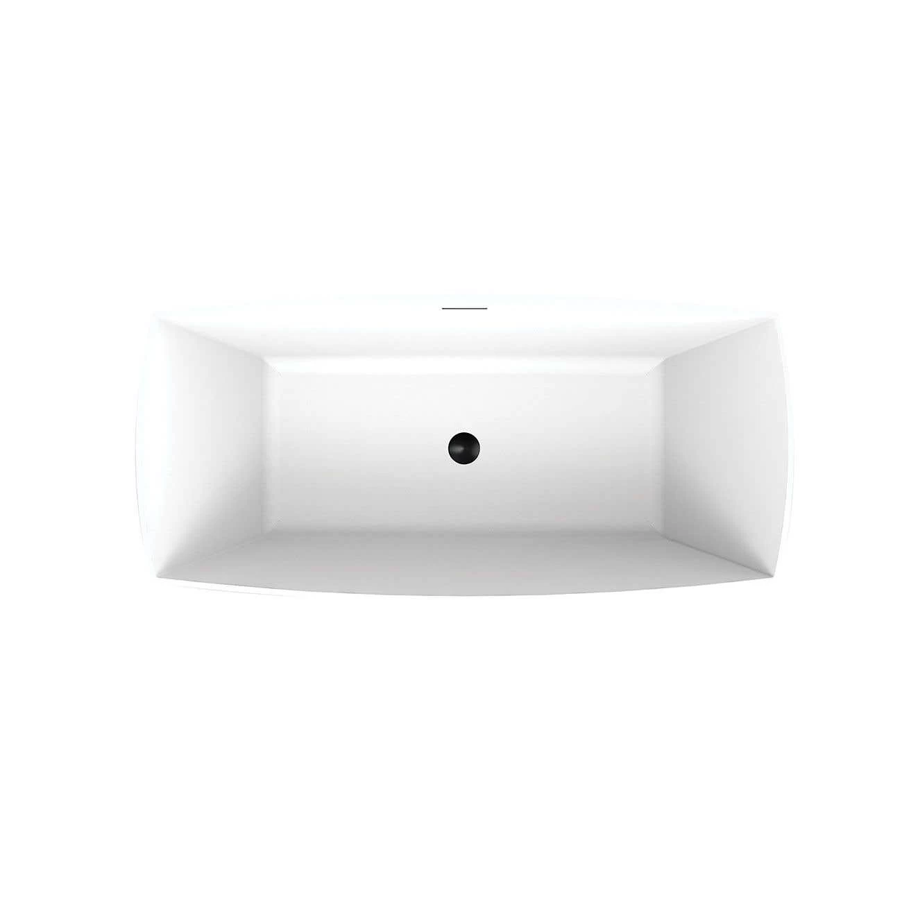 Brenna Matte White Double Ended Freestanding Tub 10 Brenna Matte White Double Ended Freestanding Tub - Image 10