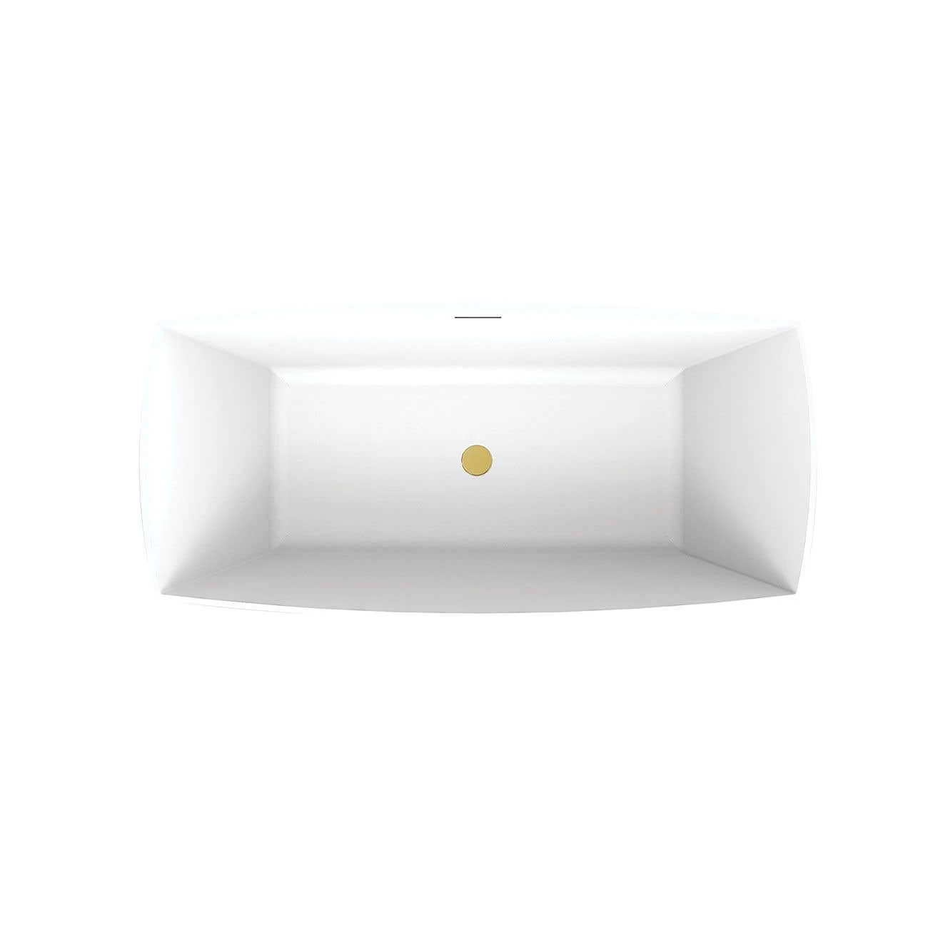 Brenna Matte White Double Ended Freestanding Tub 12 Brenna Matte White Double Ended Freestanding Tub - Image 12