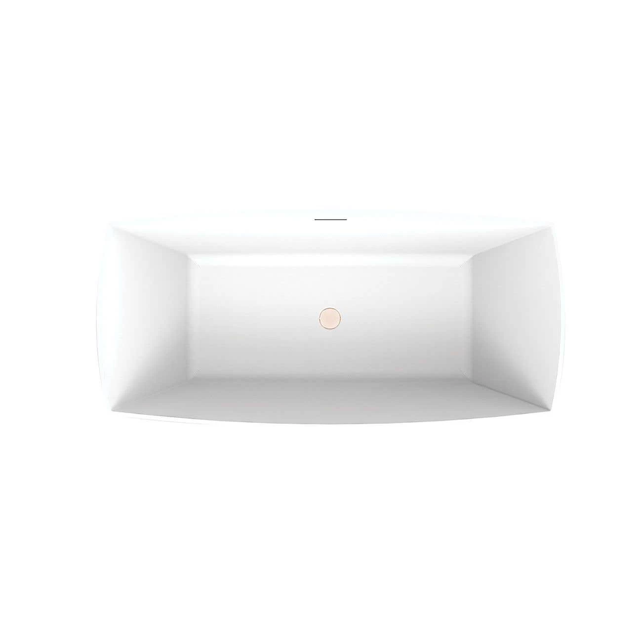 Brenna Matte White Double Ended Freestanding Tub 14 Brenna Matte White Double Ended Freestanding Tub - Image 14