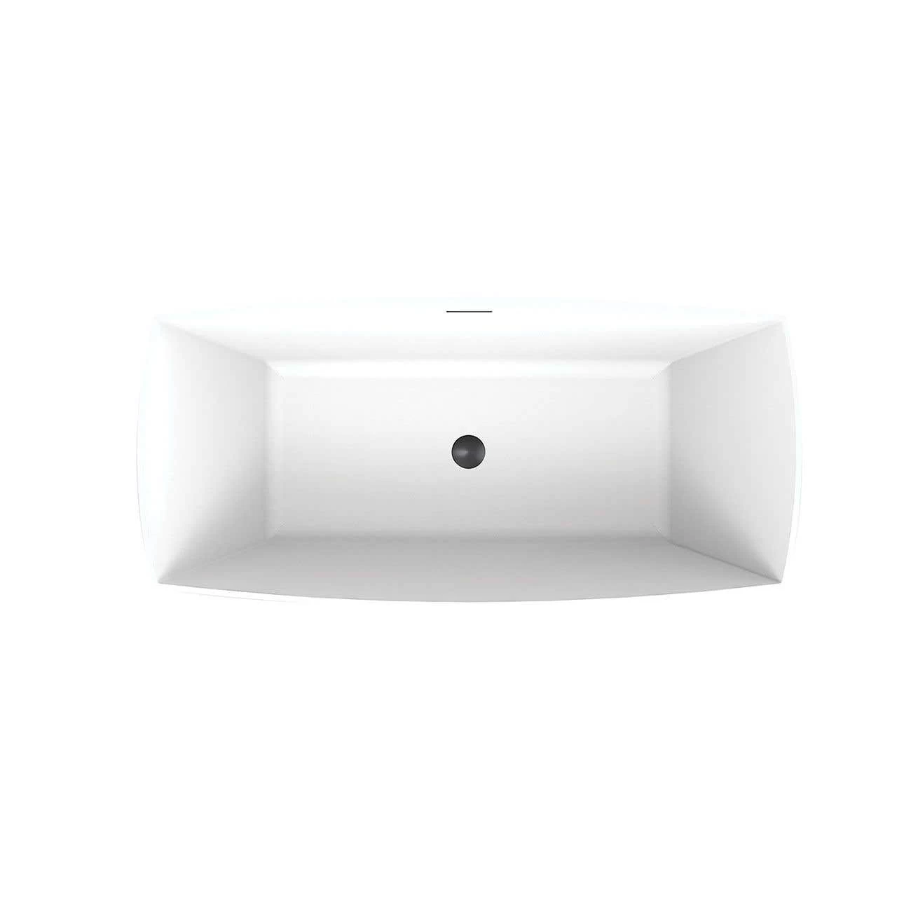 Brenna Matte White Double Ended Freestanding Tub 15 Brenna Matte White Double Ended Freestanding Tub - Image 15