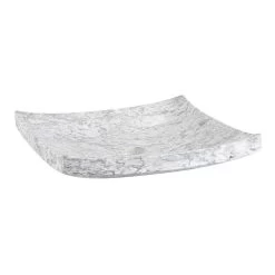 Chloe Cararra White Marble Vessel Bathroom Sink -Bathroom Shop rmfa 033 angle white