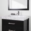 Hannah Marble Rectangular Vessel Sink