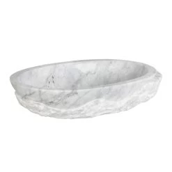 Taft Marble Vessel Sink -Bathroom Shop rmfa 626 angle white