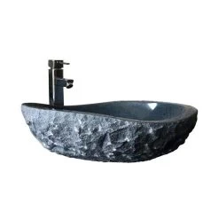 Lennox Granite Vessel Bathroom Sink -Bathroom Shop rmfa 948 white