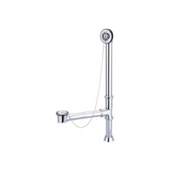 Oxford Cast Iron Double Ended Pedestal Tub Package - White / Chrome Fixtures -Bathroom Shop rmh3cs c