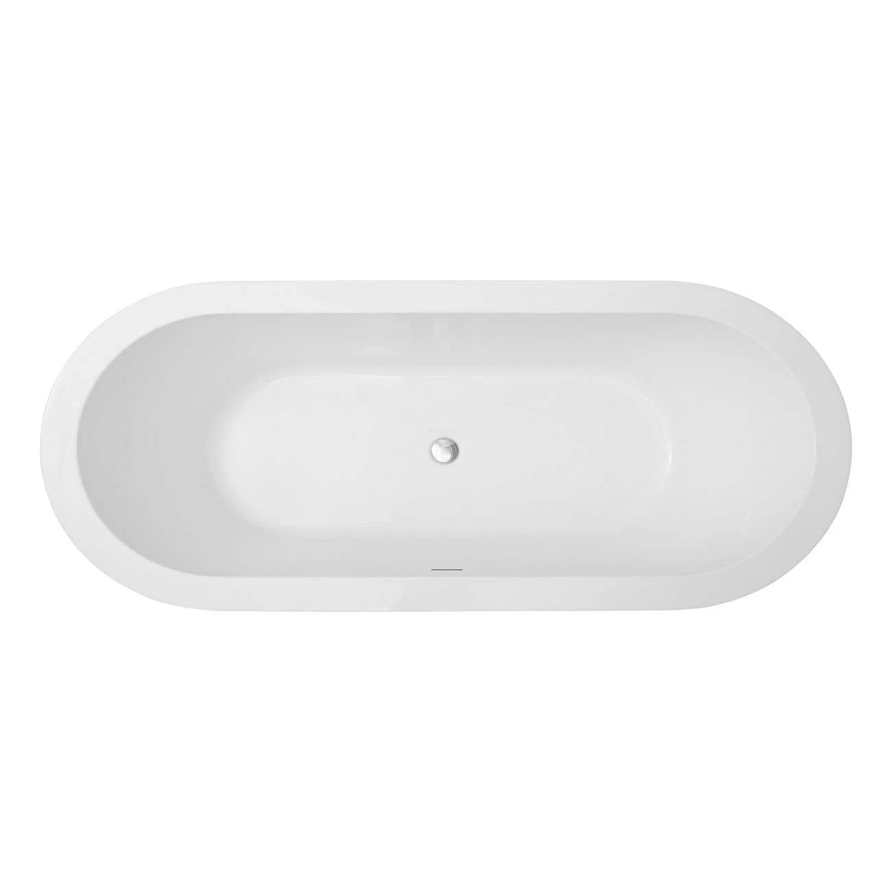 Wyatt 67 Inch Acrylic Double Ended Freestanding Tub Package 2 Wyatt 67 Inch Acrylic Double Ended Freestanding Tub Package - Image 2