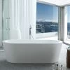 Wyatt Acrylic Double Ended Freestanding Tub - No Faucet Drillings