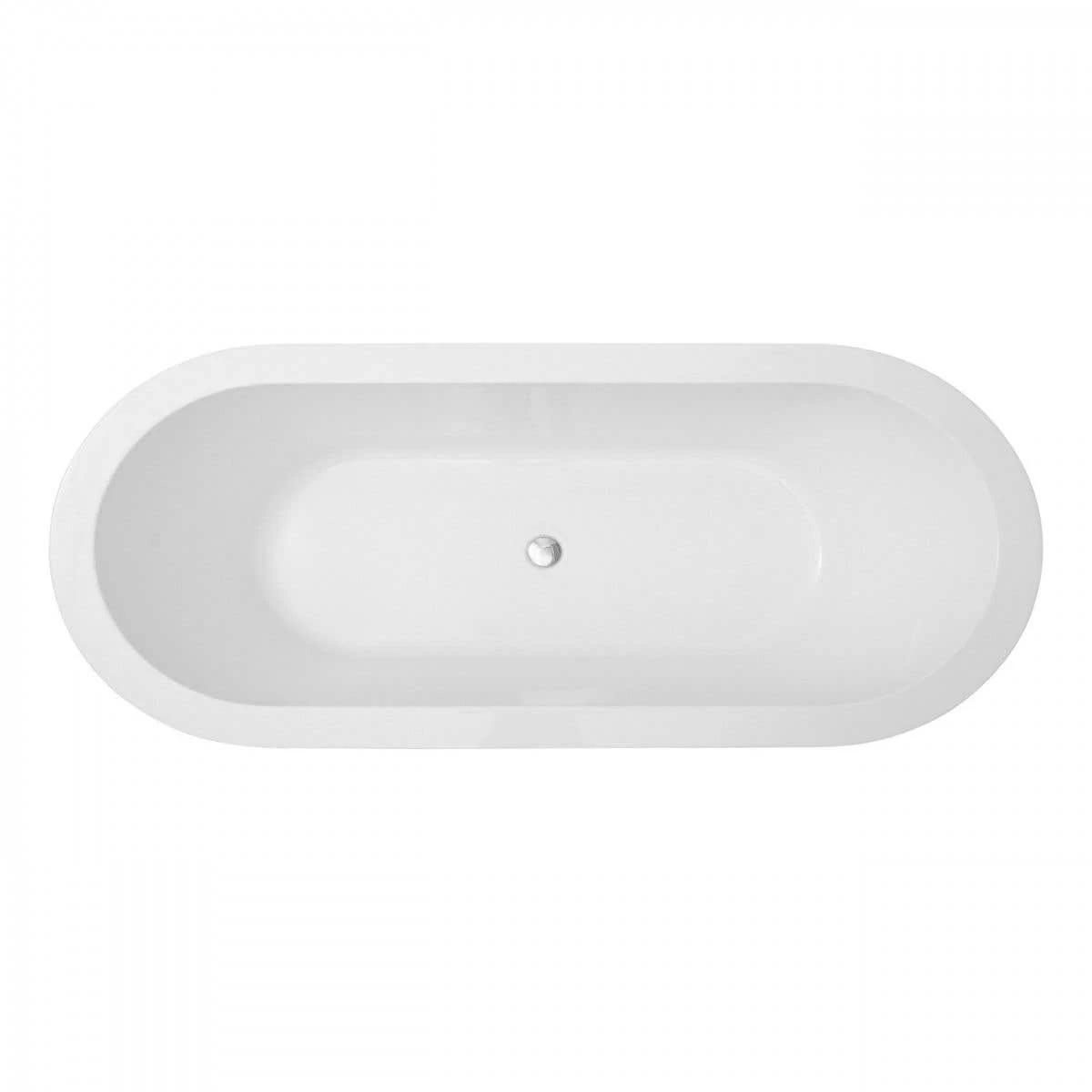 Wyatt Acrylic Double Ended Freestanding Tub - No Faucet Drillings 4 Wyatt Acrylic Double Ended Freestanding Tub - No Faucet Drillings - Image 4