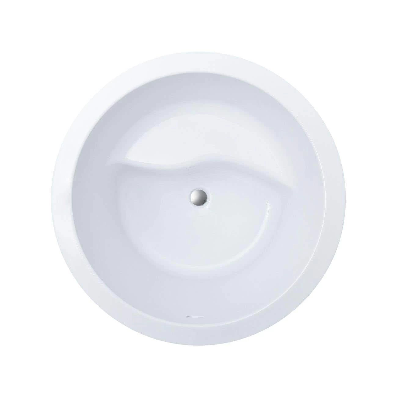 Kyoto 41 Inch Acrylic Round Japanese Soaking Tub 4 Kyoto 41 Inch Acrylic Round Japanese Soaking Tub - Image 4