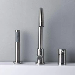 Wyatt Acrylic Double Ended Freestanding Tub - No Faucet Drillings 34 Wyatt Acrylic Double Ended Freestanding Tub - No Faucet Drillings -Bathroom Shop rmjdf bn front 3