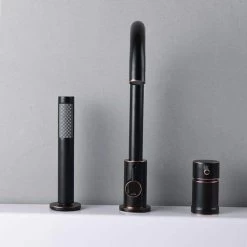 Wyatt Acrylic Double Ended Freestanding Tub - No Faucet Drillings 37 Wyatt Acrylic Double Ended Freestanding Tub - No Faucet Drillings -Bathroom Shop rmjdf orb front 3