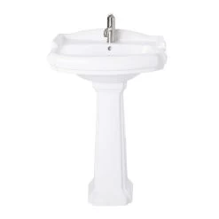 Volare 23 Inch Pedestal Sink -Bathroom Shop rmm068 1 front