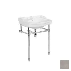 Console Bathroom Sink - 8 Inch Faucet Drillings