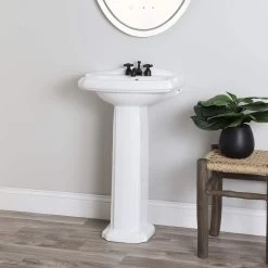 Lettura 19 Inch Pedestal Sink 10 Lettura 19 Inch Pedestal Sink -Bathroom Shop rmm355 4 life2