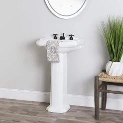 Lettura 19 Inch Pedestal Sink 11 Lettura 19 Inch Pedestal Sink -Bathroom Shop rmm355 8 life2